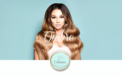 Tape-in Ombre Hair Extensions