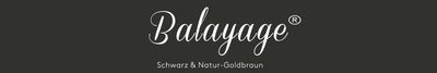 BALAYAGE - Schwarz & Natur-Goldbraun