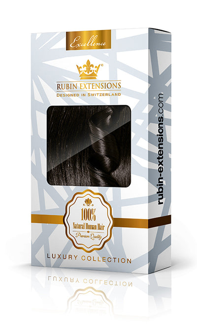 TAPE-IN EXTENSIONS EXCELLENCE LINE Natrual Color Schwarz-Braun