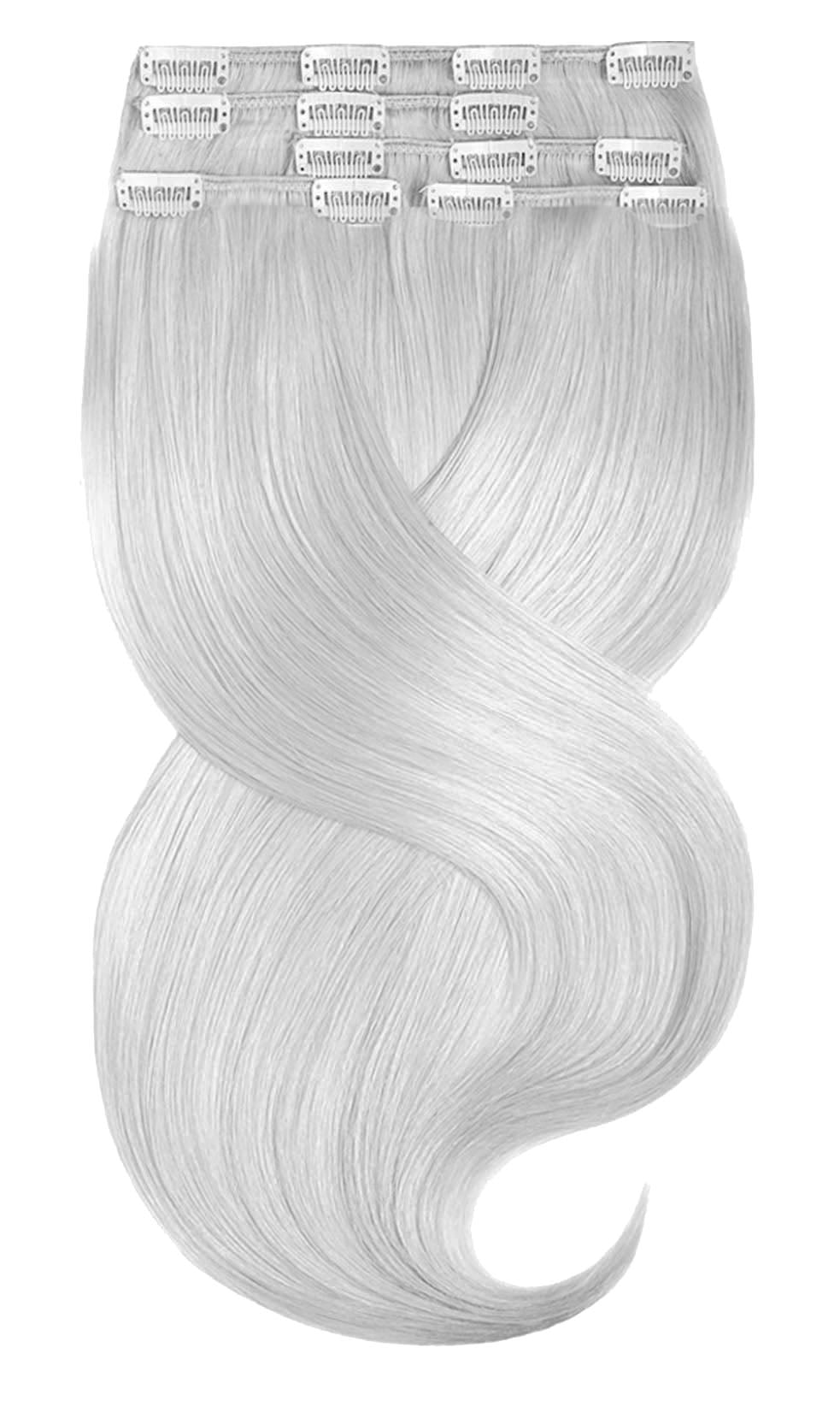 Clip-in Extensions FASHION LINE Silberblond