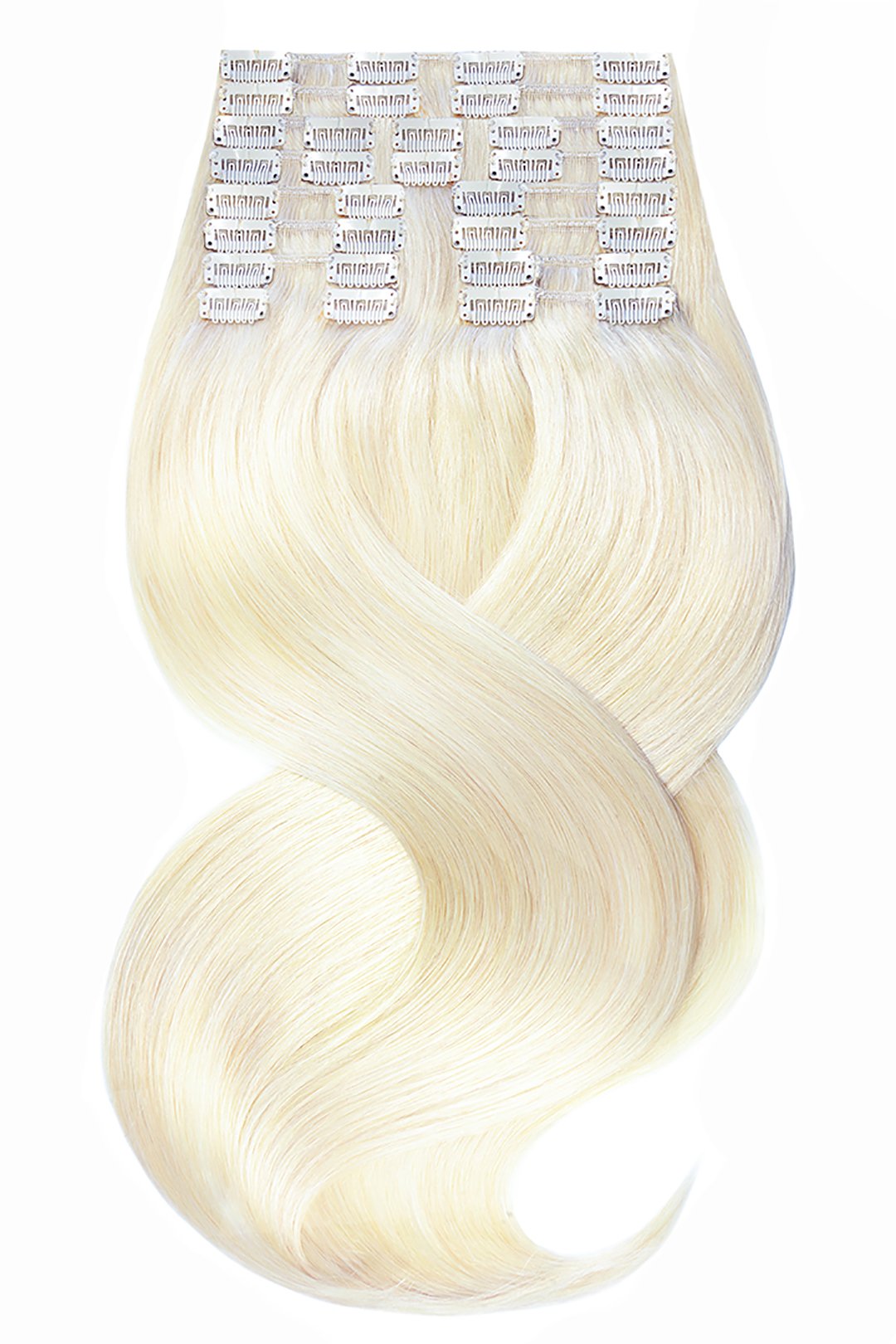 Clip-in Extensions Deluxe Line Hellblond