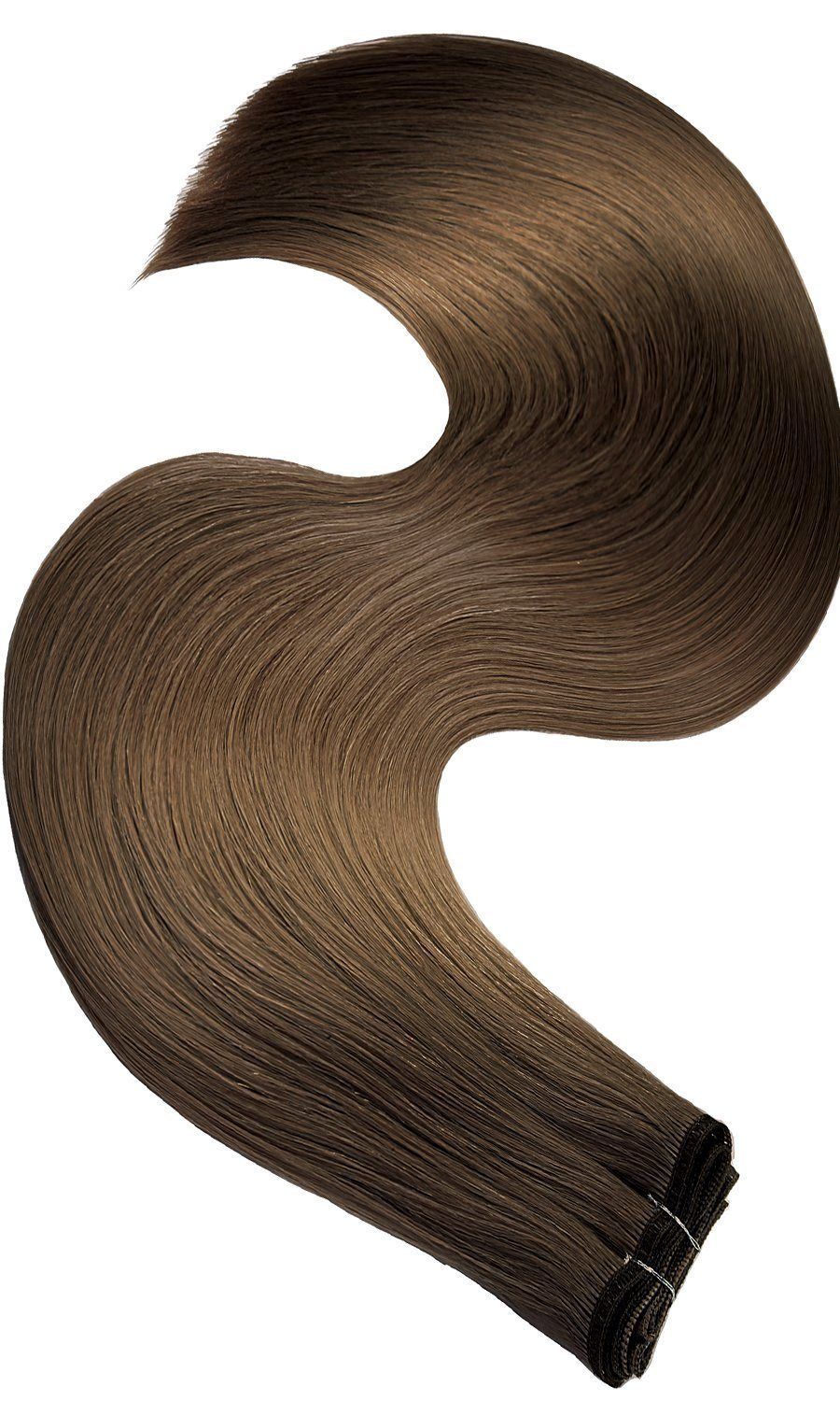 Natur-Goldbraun Flat Weft Hair Extensions