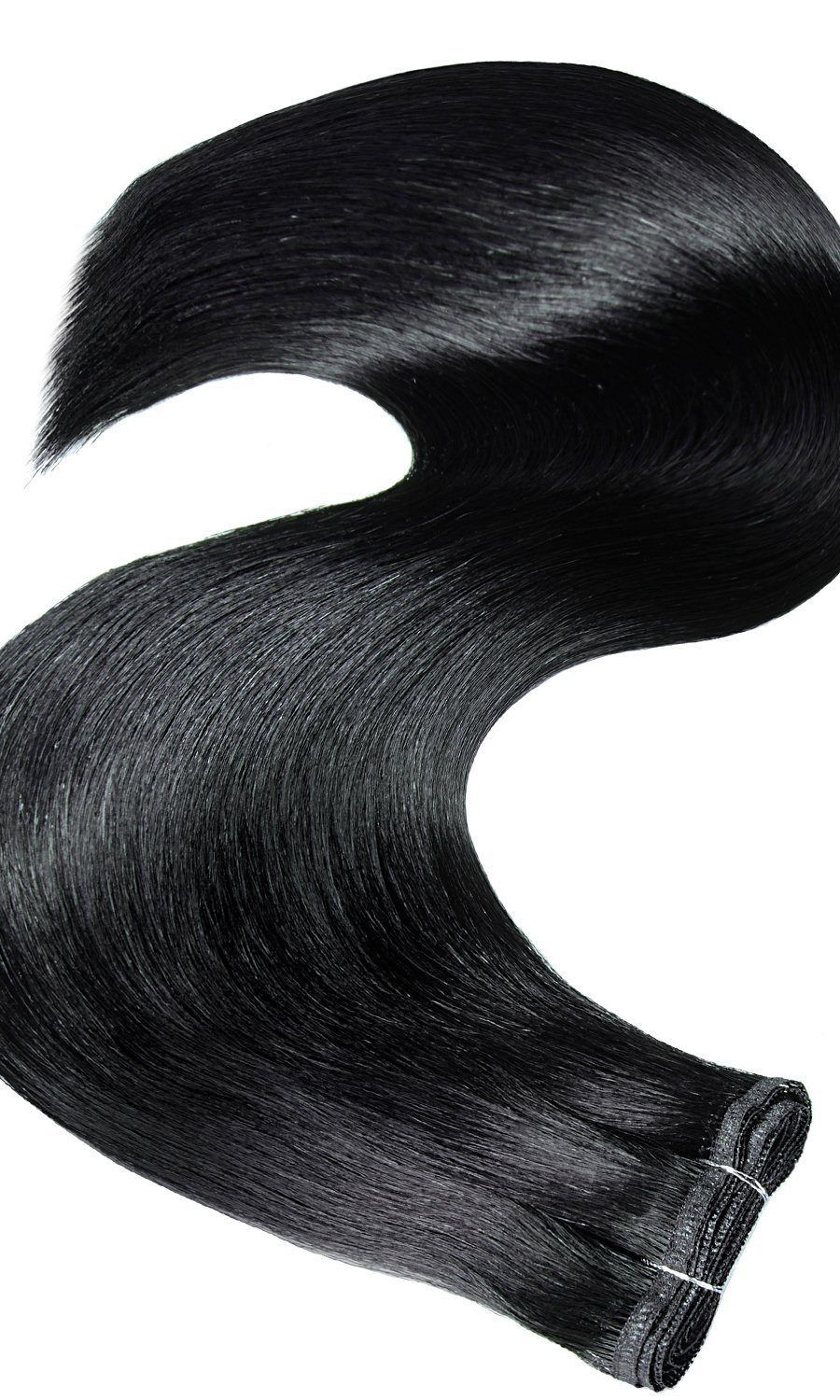 Schwarz Pro Deluxe Flat Weft Hair Extensions
