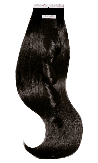 TAPE-IN EXTENSIONS EXCELLENCE LINE Natrual Color Schwarz-Braun