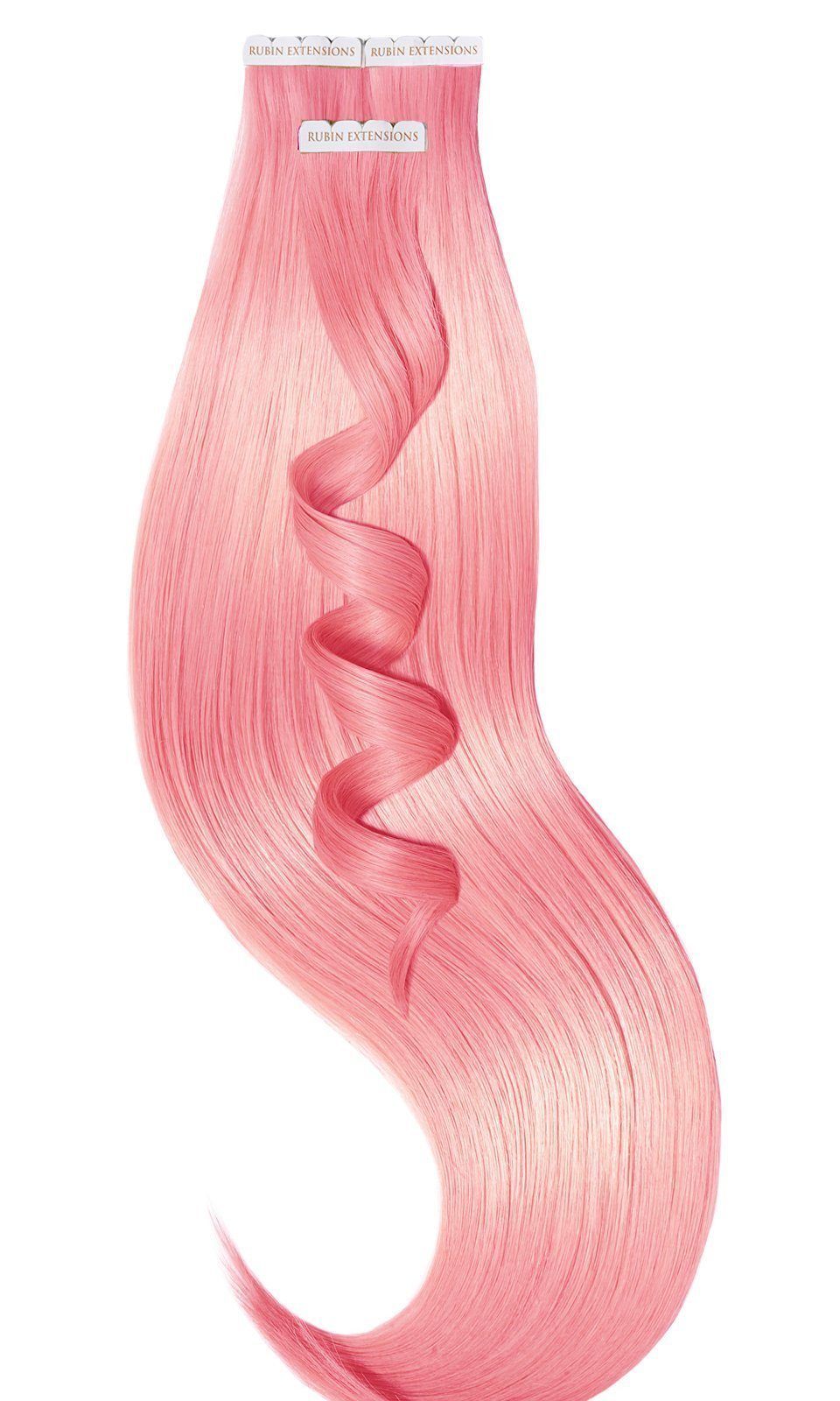 Pink Pastel Tape-in Haarverlängerungen 