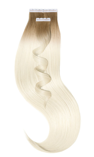  Shadowed Blonde Tape-in Hair Extensions